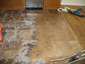 Tile and grout cleaning in Lake Forest, Orange County