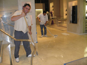 marble restore repair deep cleaning floor 