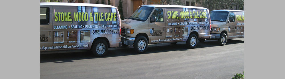 specialized surfaces costa mesa service vans stone wood tile clean seal polish restore flooring contractor services